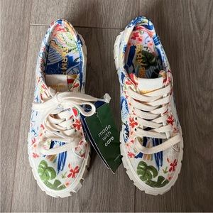 Farm Rio Platform Sneakers In Copacabana Size 7